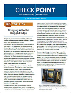 Bringing AI to the Rugged Edge