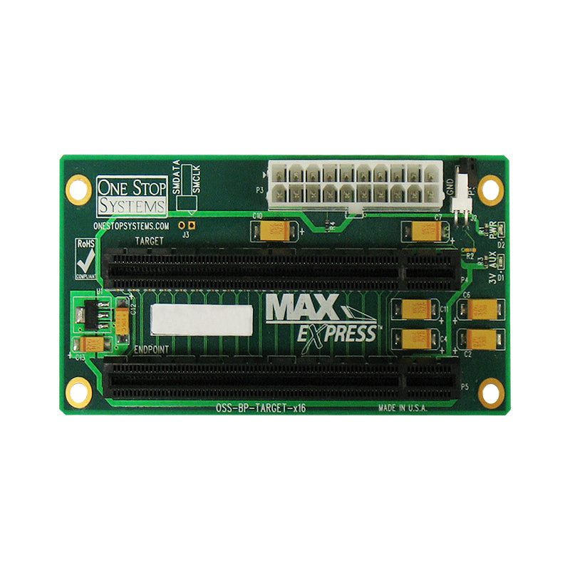 PCIe Gen2 Expansion Backplane, PCIe x16 (2019)