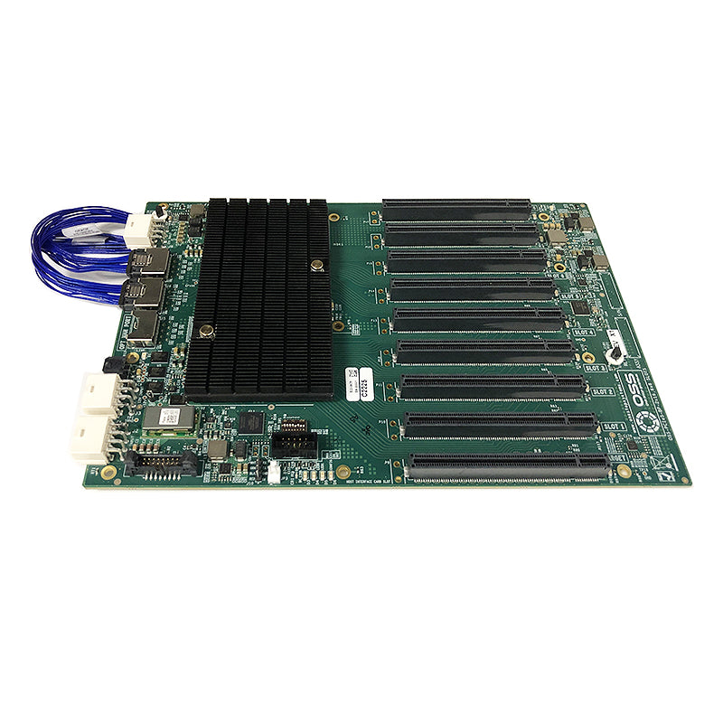 PCIe Gen5 Expansion Backplane, 8 PCIe x8 Slots (581)