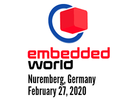 Embedded World 2020 (Feb 25-27)