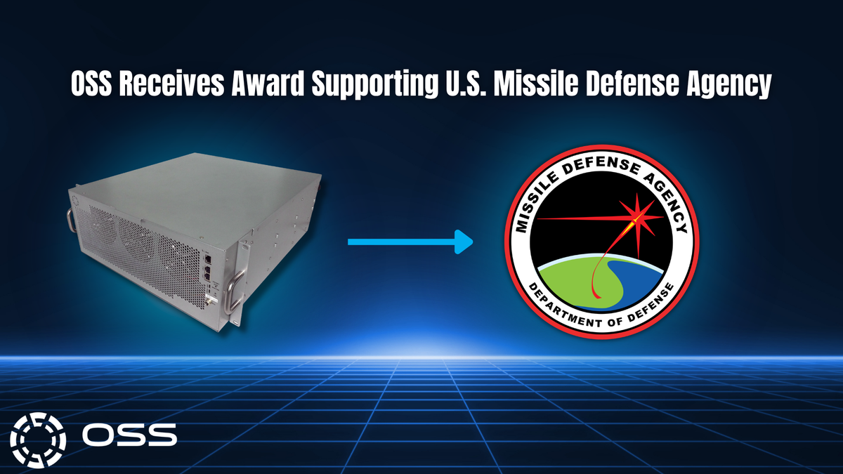 OSS Receives Award Supporting U.S. Missile Defense Agency