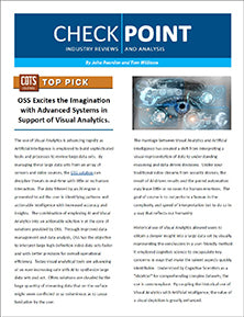 COTS Journal Checkpoint - RTC Brief - OSS Visual Analytics