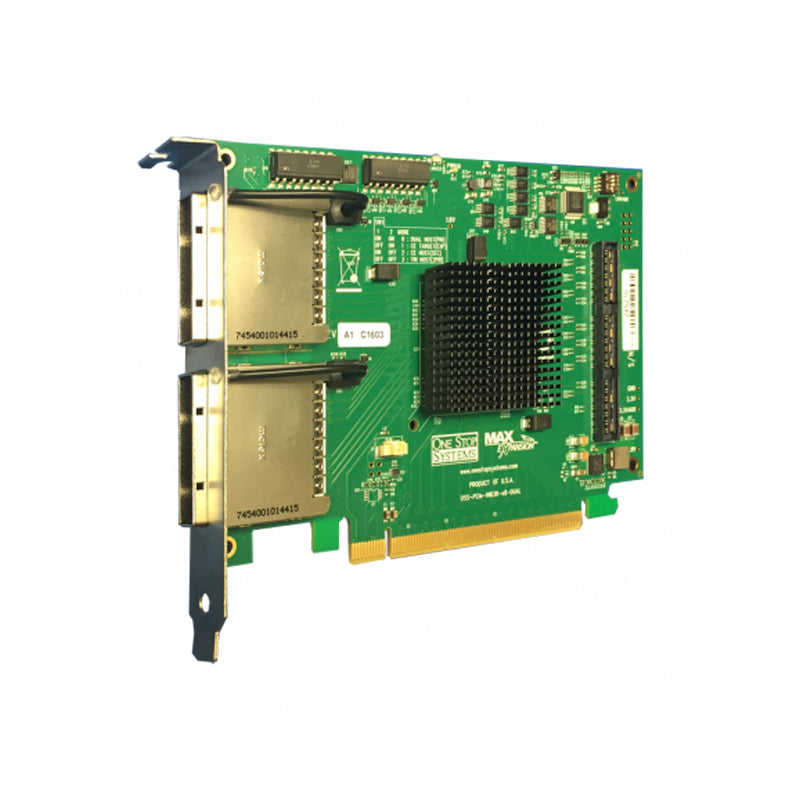 PCIe x8 Gen3 Dual Port Cable Adapter