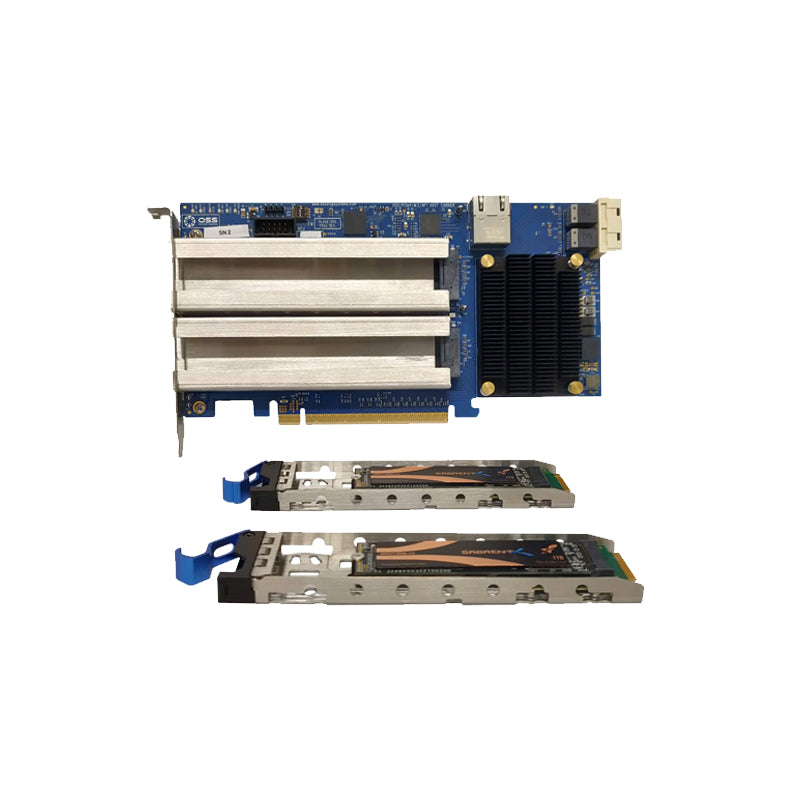 PCIe 4.0 Dual M.2 Carrier