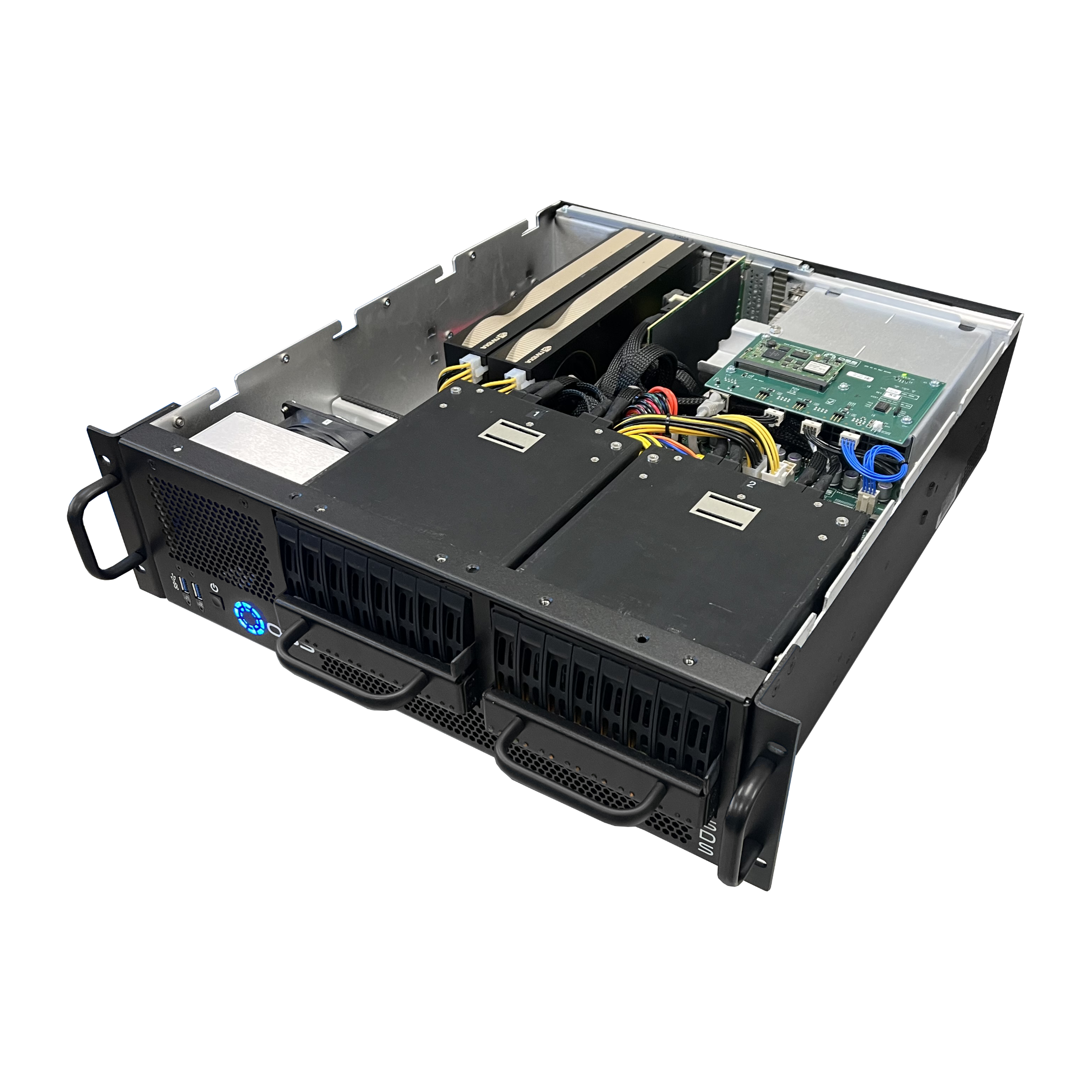 PCIe Gen 4 3U Short Depth AMD Server (SDS-3U-4a)