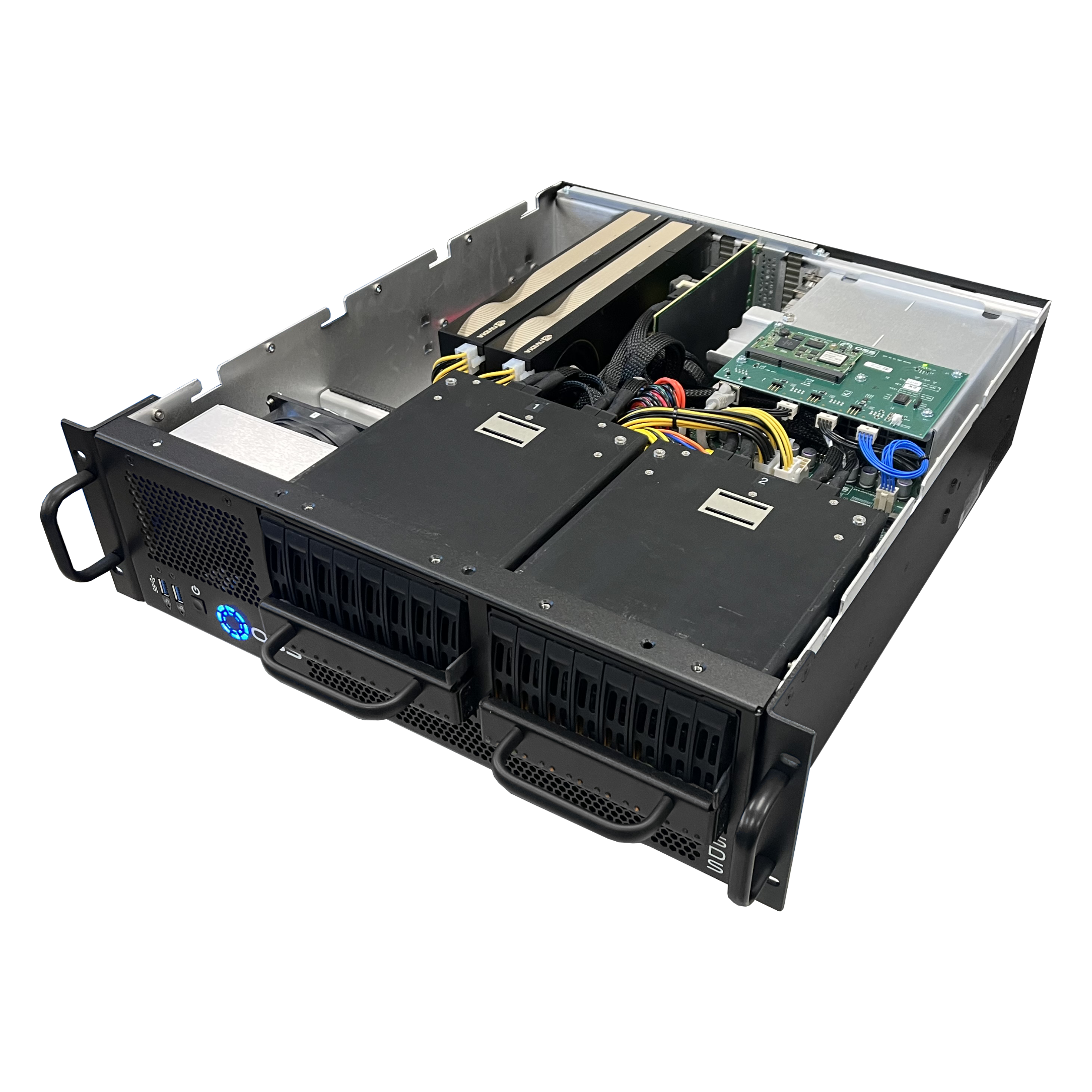 PCIe Gen 4 3U Short Depth Intel Server (SDS-3U-4i)