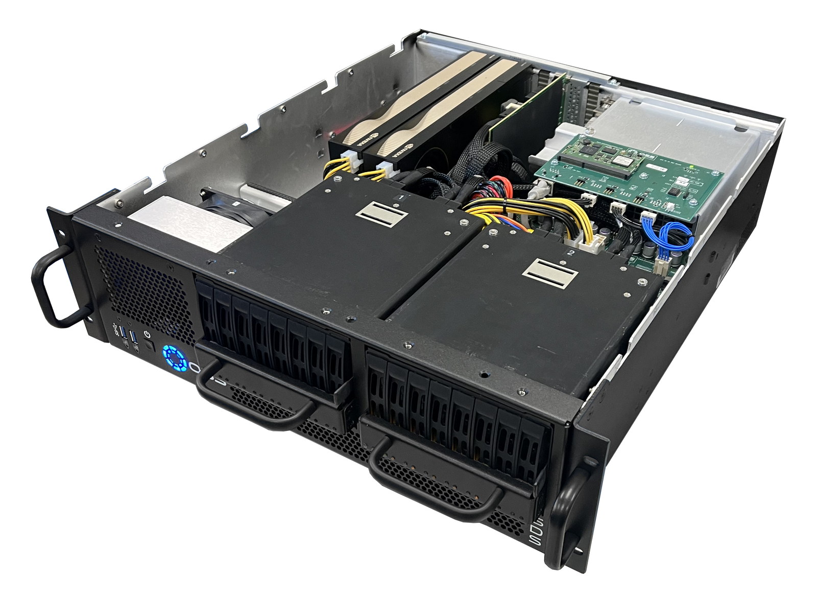 PCIe Gen 4 3U Short Depth Intel Server (SDS-3U-4i)