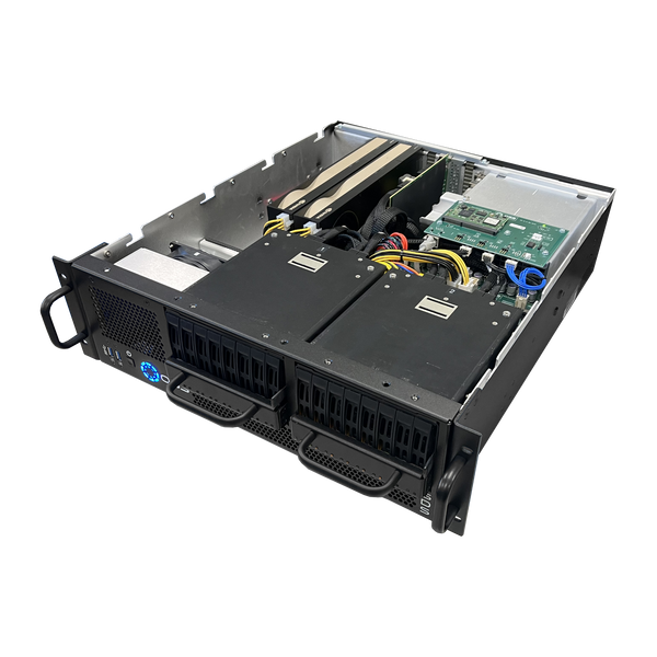 PCIe Gen 4 3U Short Depth AMD Server (SDS-3U-4a) - One Stop Systems